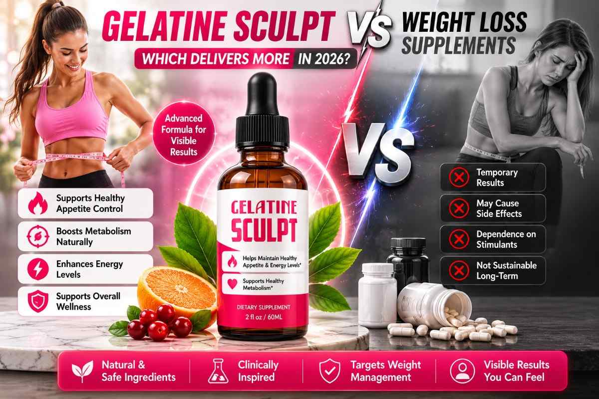 Gelatine Sculpt vs Weight Loss Supplements: Which Delivers More in 2026?